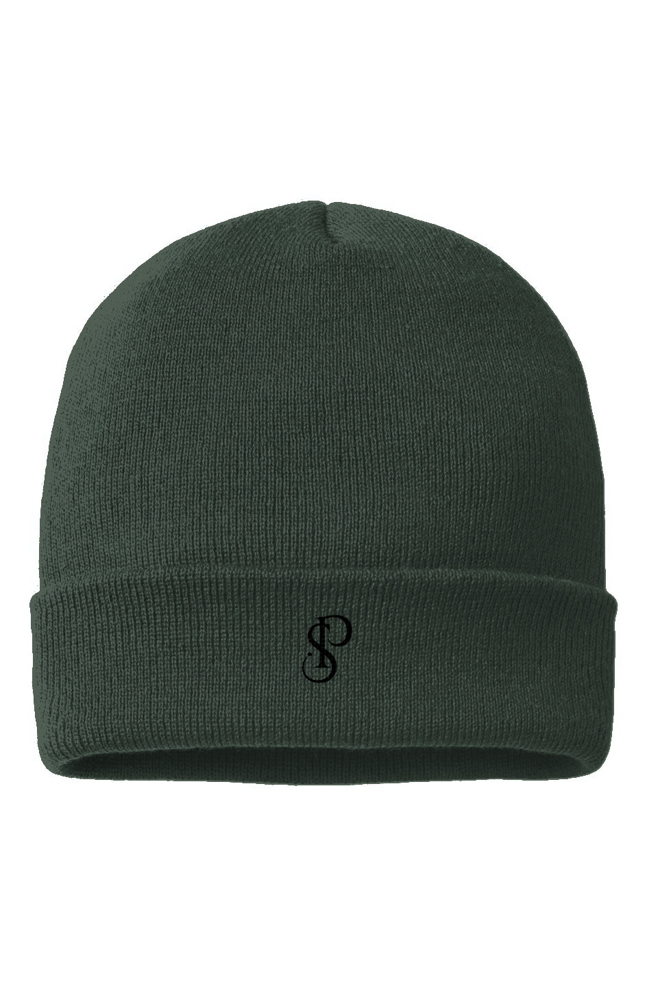 Society’s Product cuffed beanie forest green