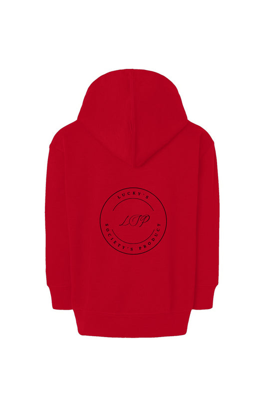 Luckys Society’s Product toddler zip hoodie red